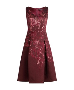 Dames jurk bordeaux