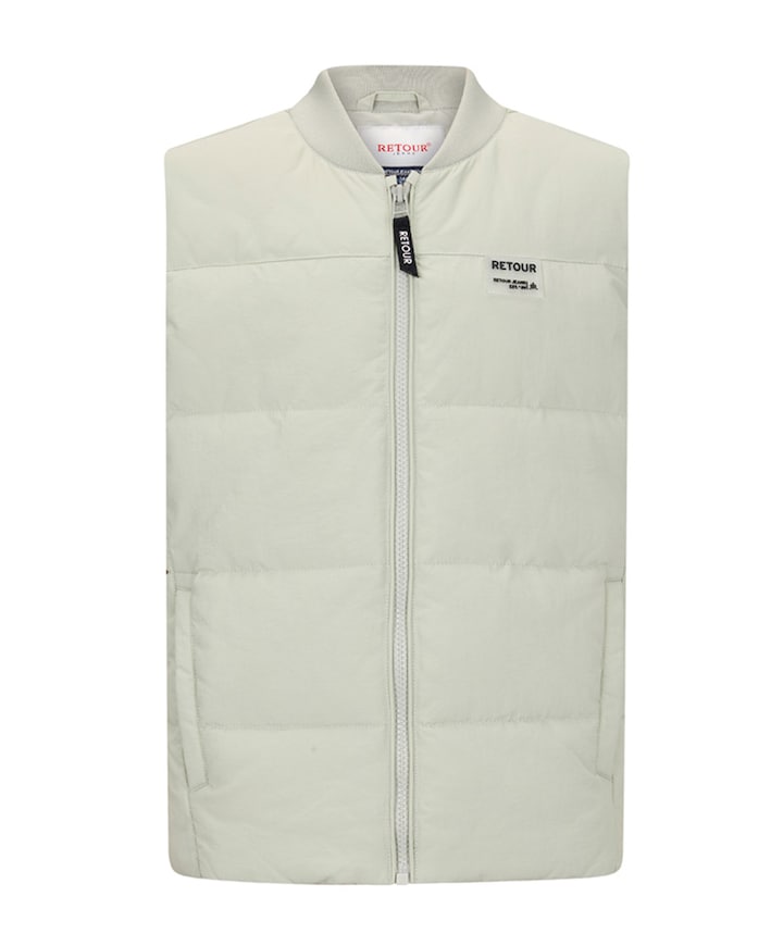 Jongens bodywarmer groen