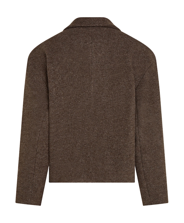 Dames blazer bruin
