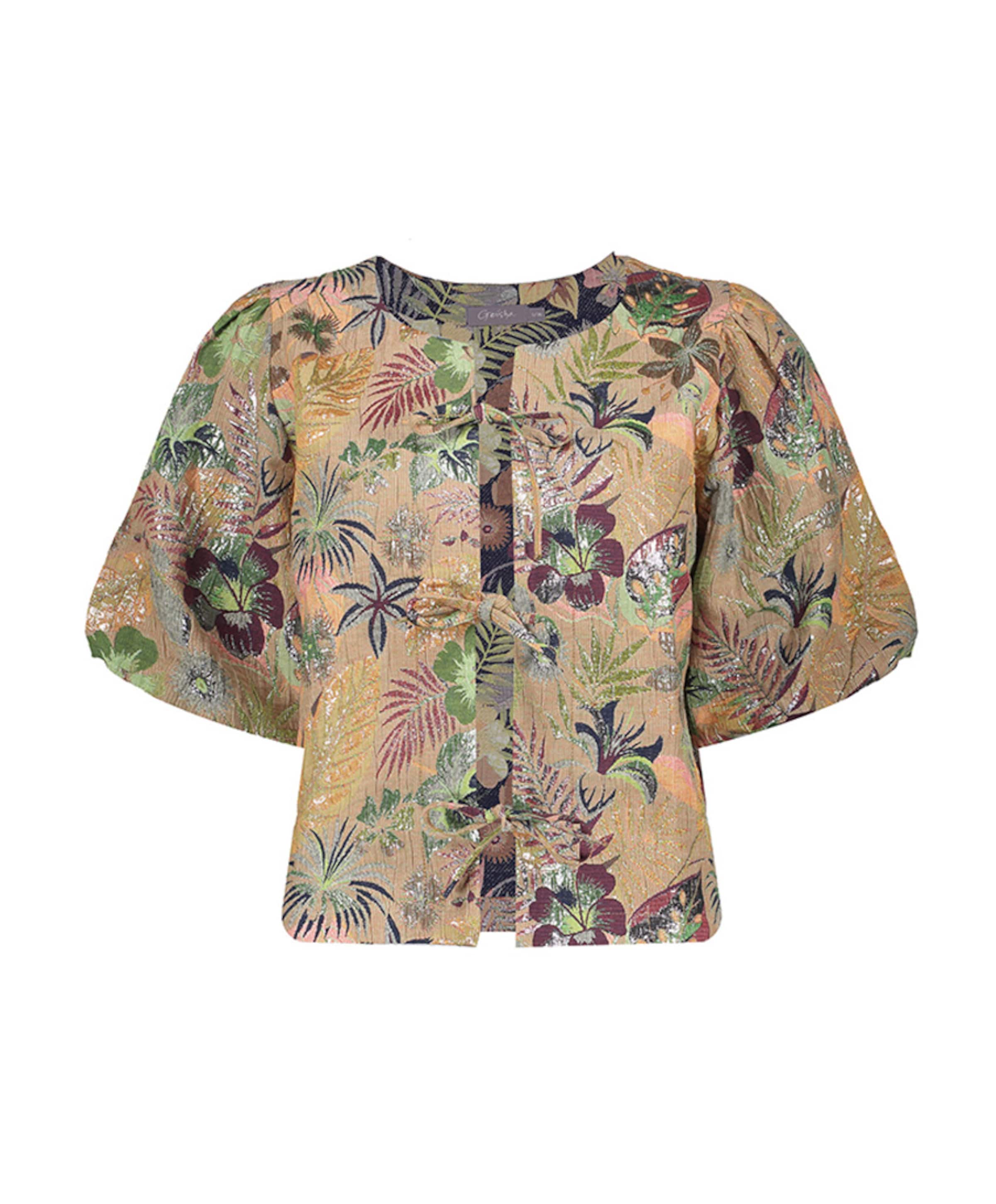 Dames blouse beige