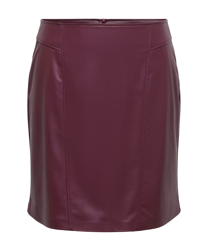 Dames rok bordeaux