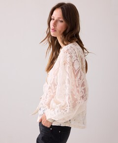 Dames blouse ecru