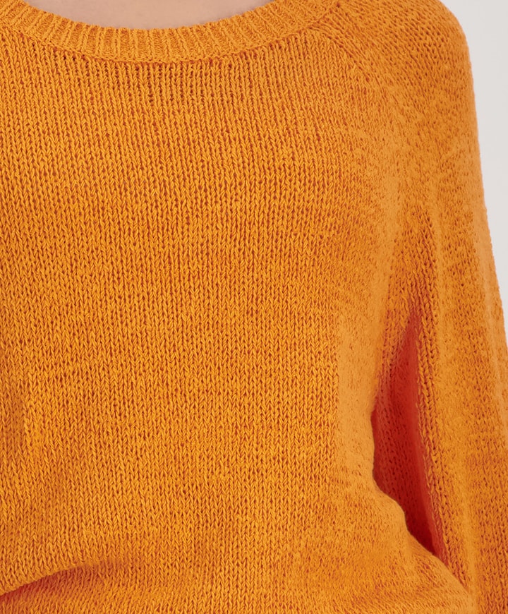 Dames trui oranje