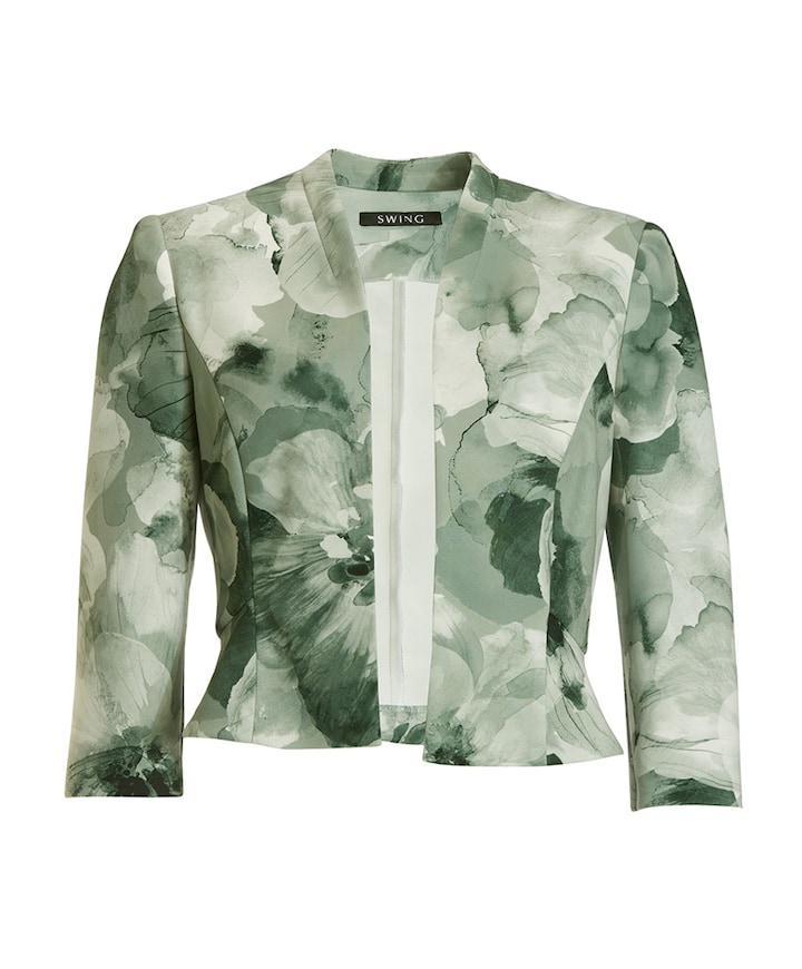 Dames blazer groen