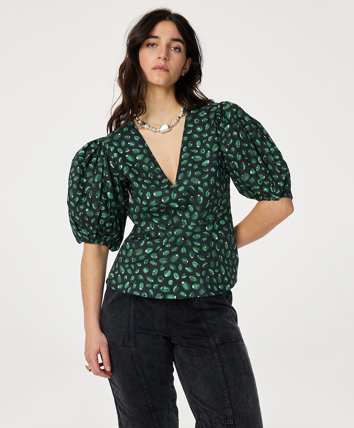 Blouse groen