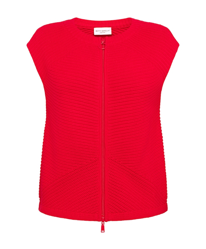 Dames vest rood