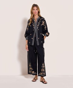 Blouse zwart