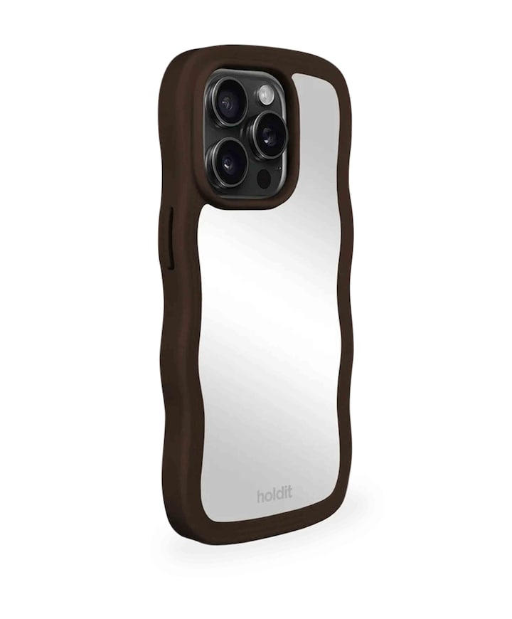 Telefoonhoesje spiegel bruin