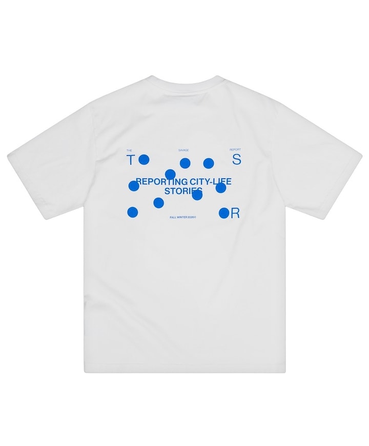Heren T-shirt ecru