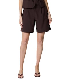 FQMAEVE-SHORTS dames korte broek bruin