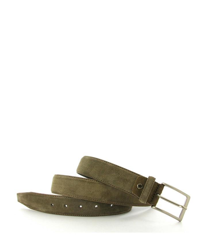 Heren riem beige