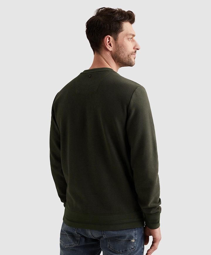 Heren trui groen