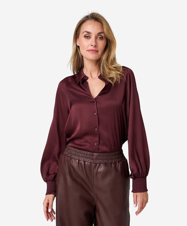 Blouse bordeaux