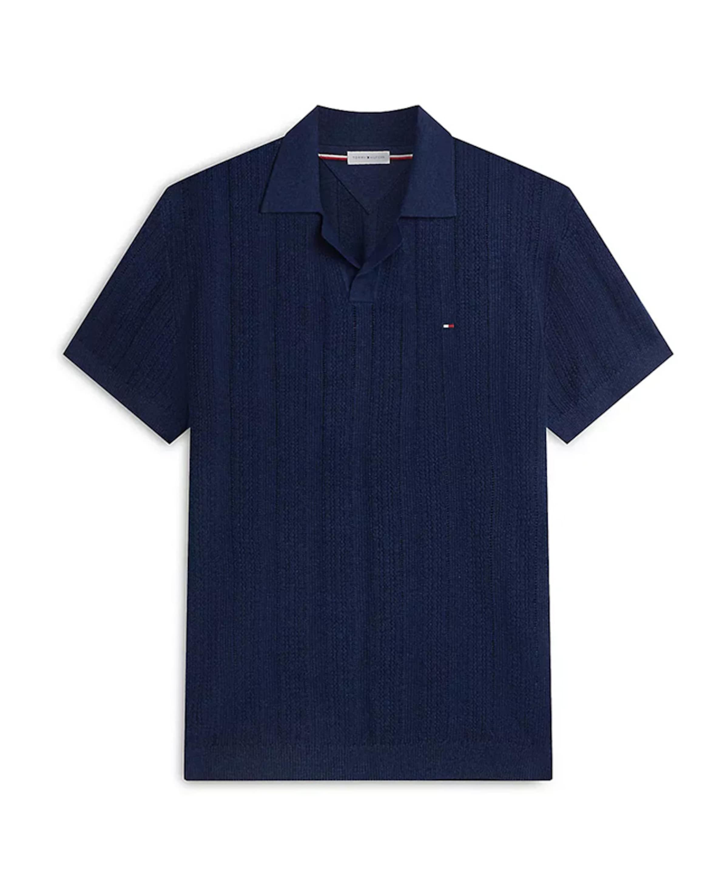 Heren polo blauw