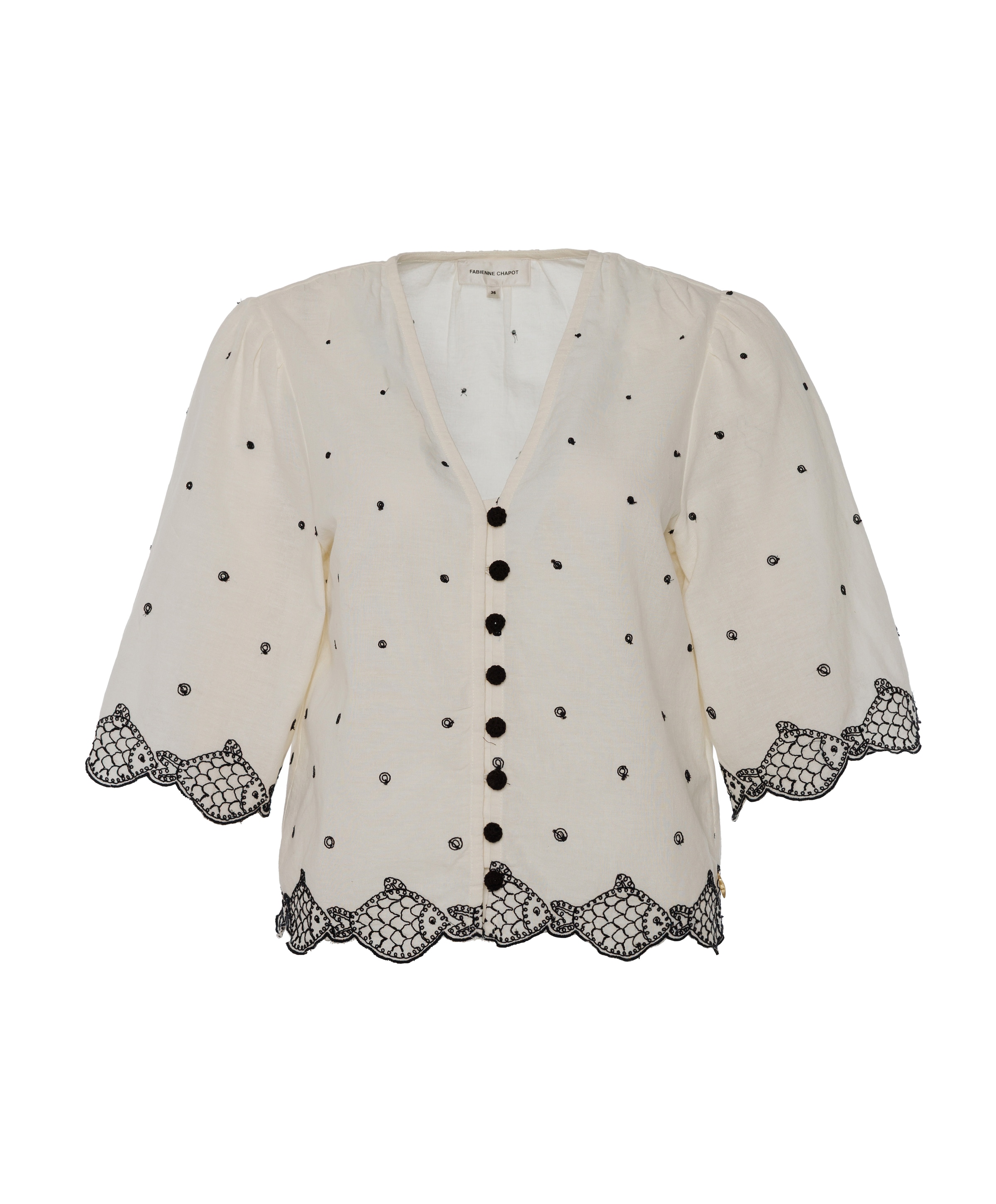 Dames blouse wit
