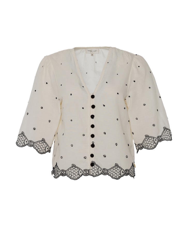 Dames blouse wit