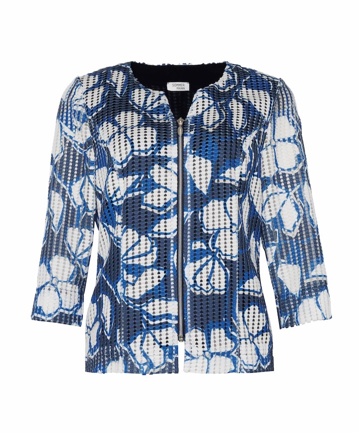 Dames blazer blauw