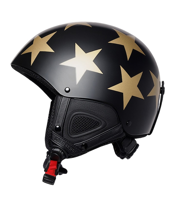 Skihelm zwart