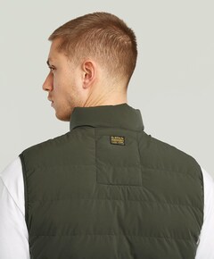 Heren bodywarmer groen