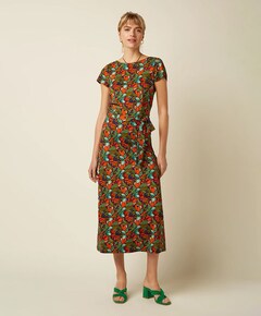 Dames jurk multicolor