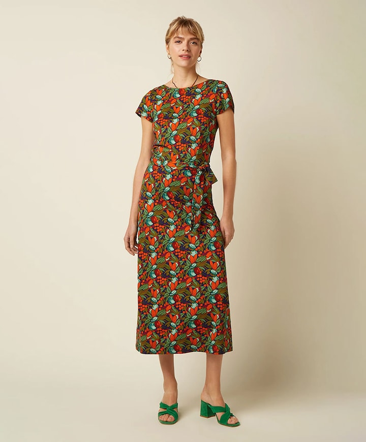 Dames jurk multicolor