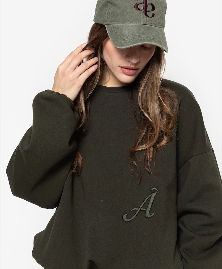 Dames cap groen