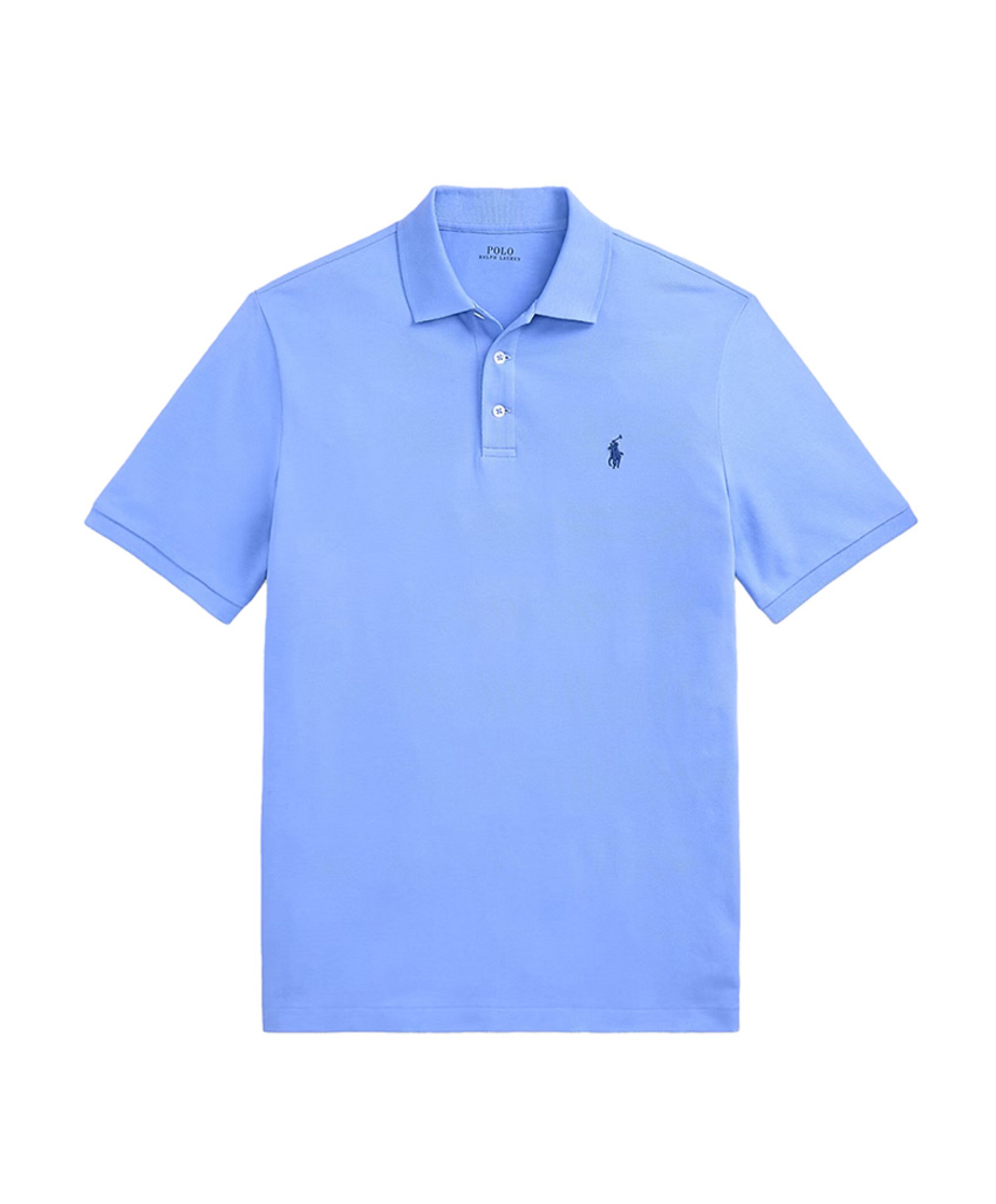 Heren polo blauw