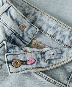 NMFROSE WIDE EMB 2633-FR NOOS meisjes jeans blauw