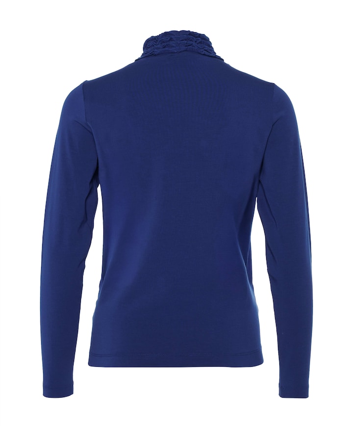 Dames longsleeve blauw