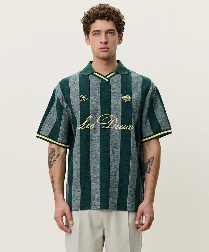 Heren polo groen