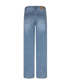 Claudette Slanted Seam dames jeans blauw