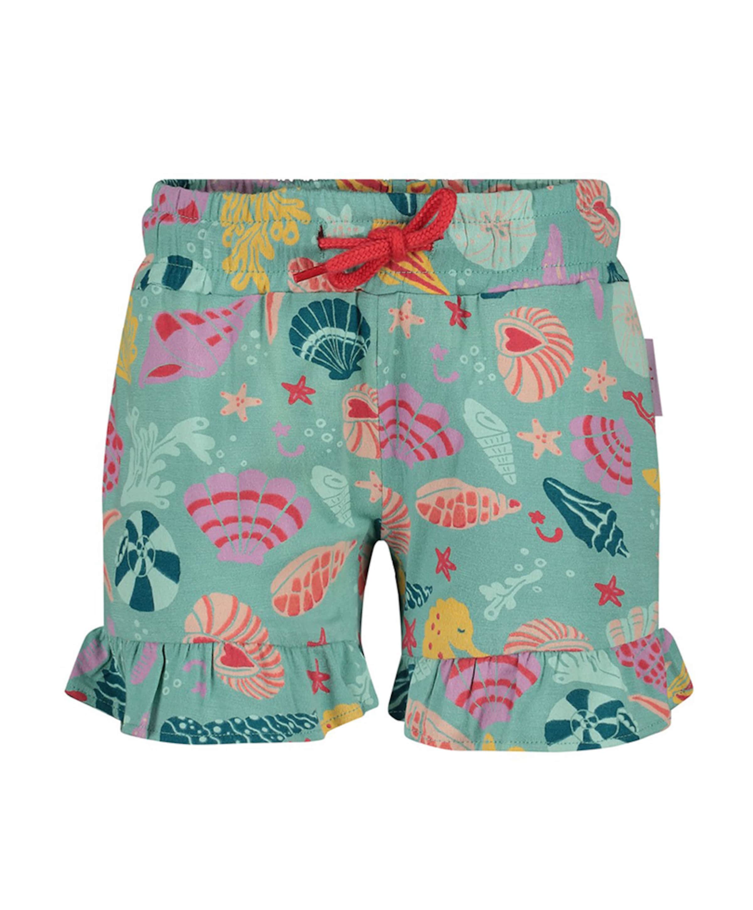 Short AOP meisjes korte broek groen