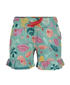 Short AOP meisjes korte broek groen