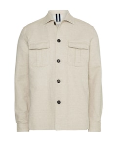 Heren overshirt beige