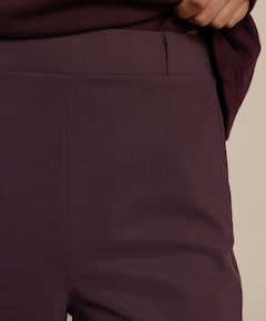 Lexie bonded trousers dames broek paars