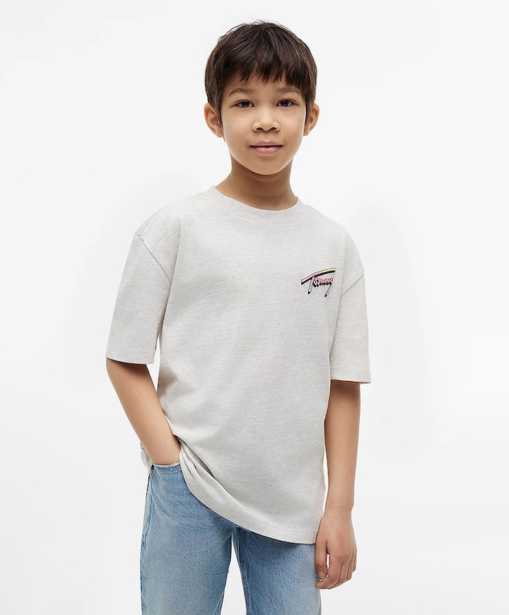 Jongens T-shirt grijs