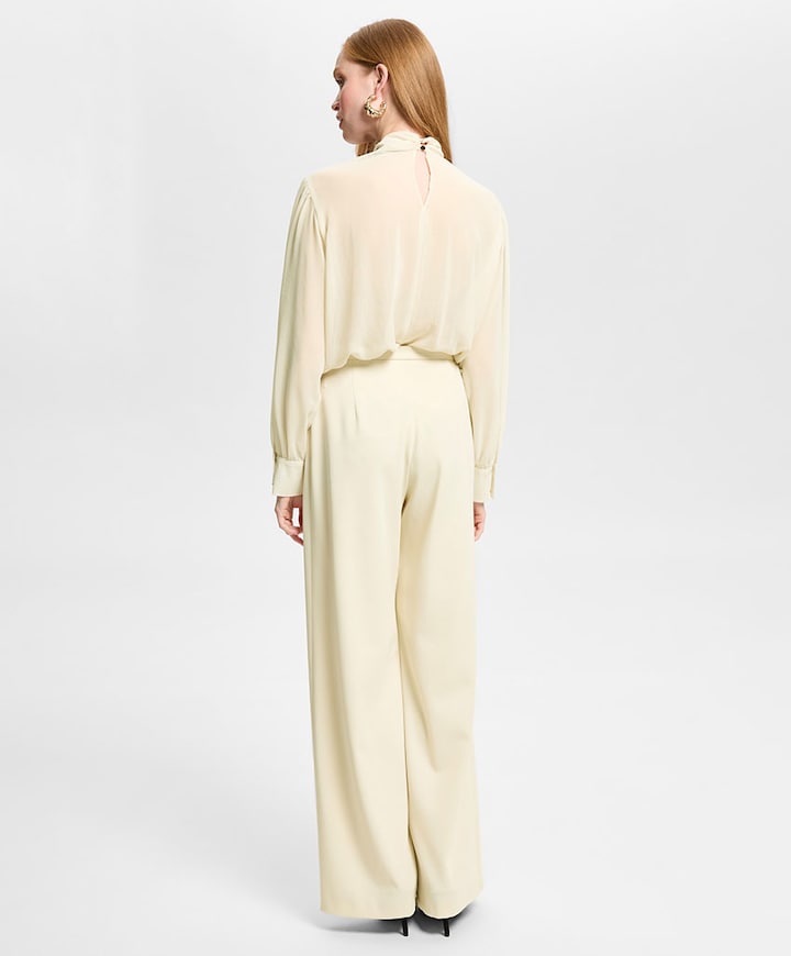 Dames blouse beige