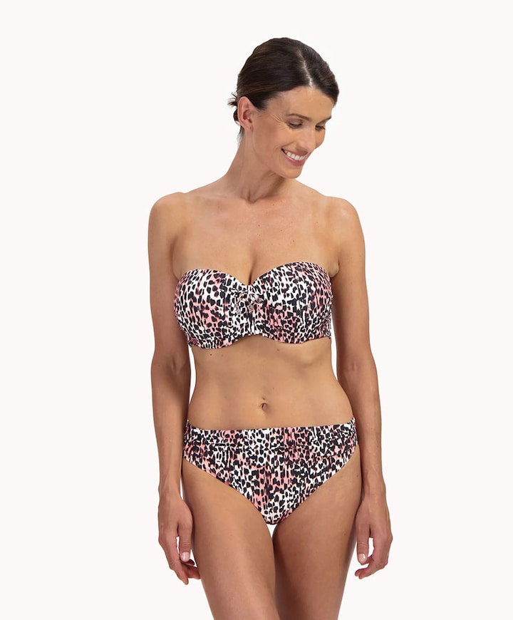 Dames bikinibroekje bruin