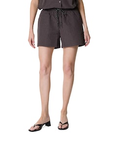 KBEdith dames korte broek bruin