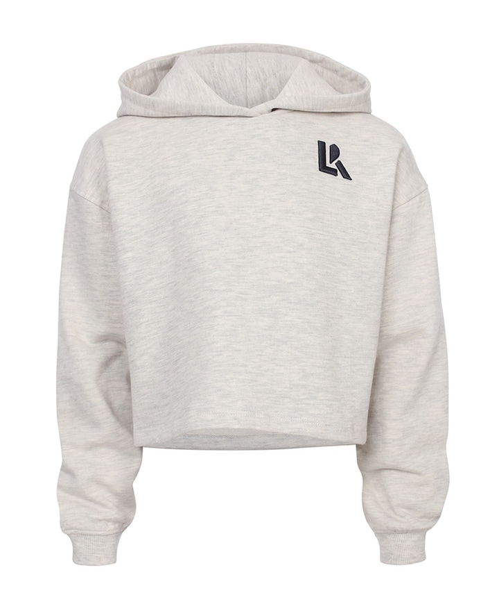 Meisjes hoodie grijs