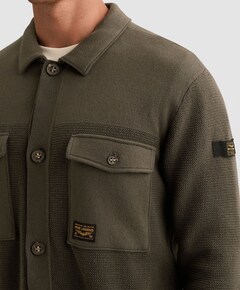 Heren overshirt groen