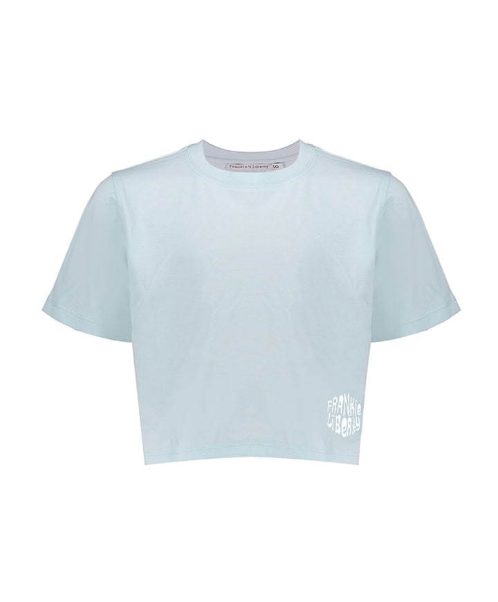 Meisjes t-shirt blauw