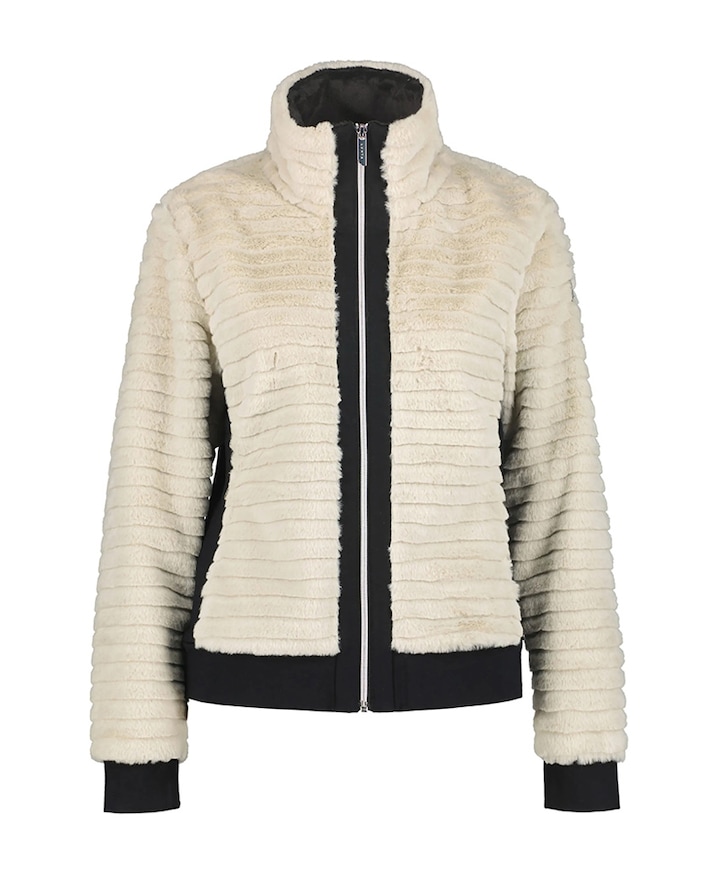 Dames vest beige