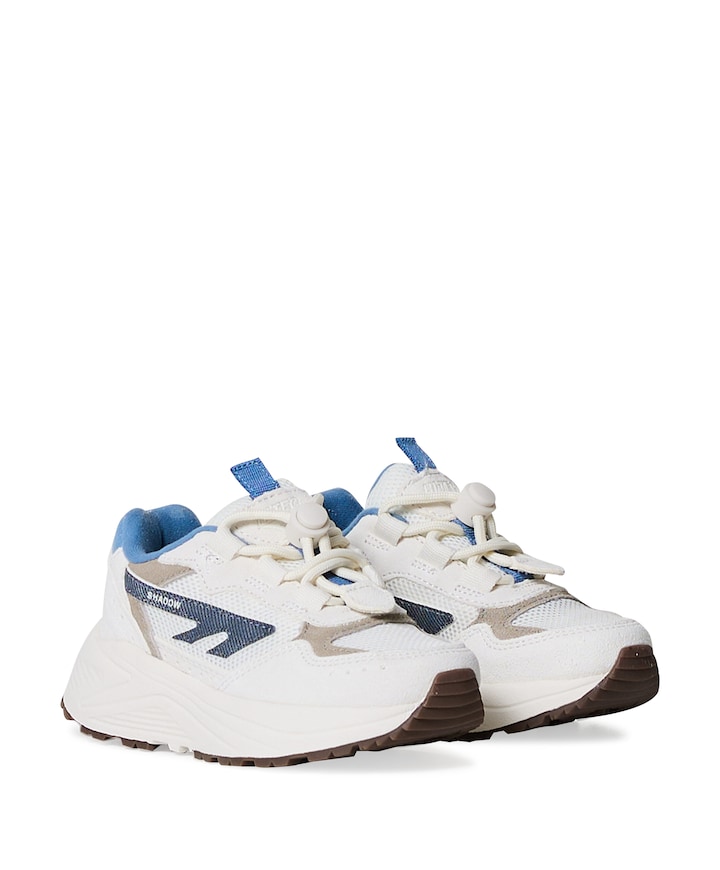 HTS KIDS SHADOW LACE jongens sneakers ecru