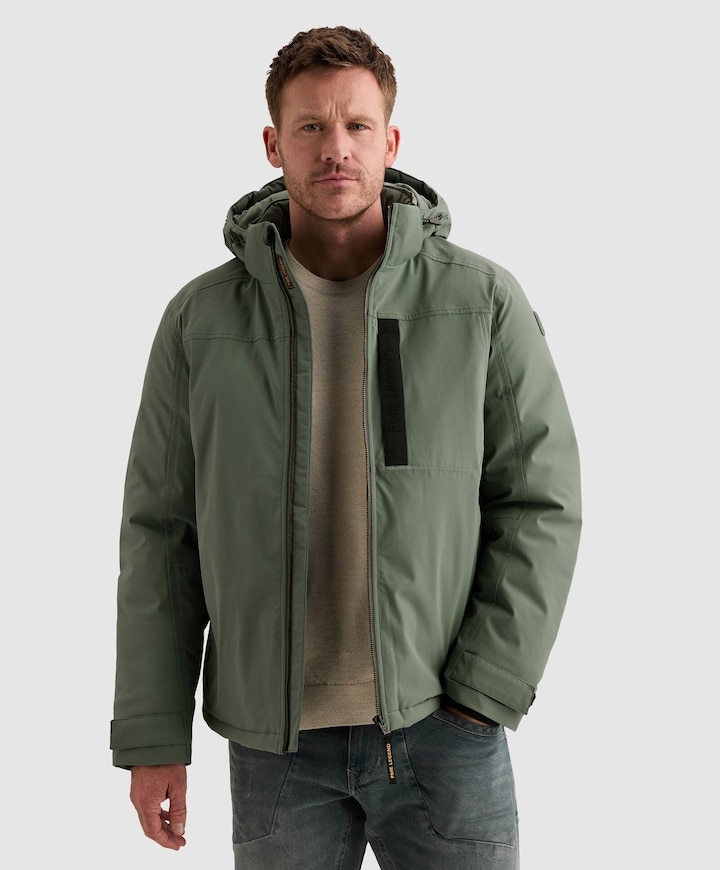 Heren jas groen