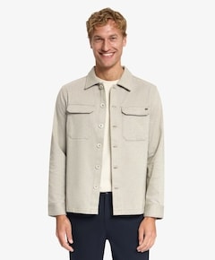 Heren overshirt bruin