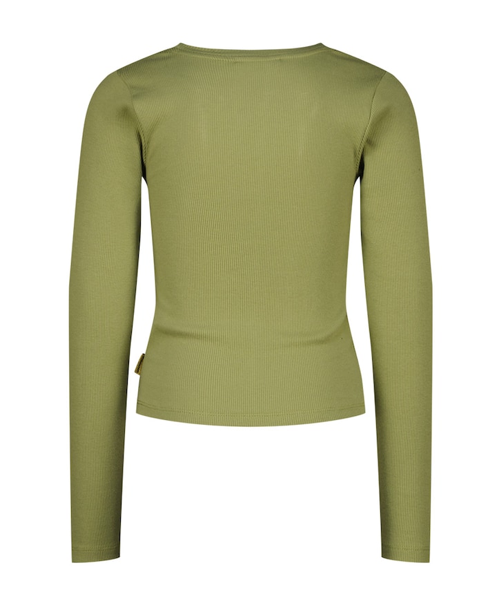 Meisjes longsleeve groen