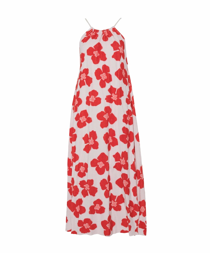 Dames jurk rood