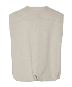 Dames gilet beige