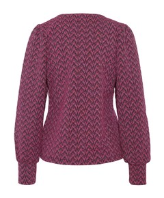 Dames blouse bordeaux